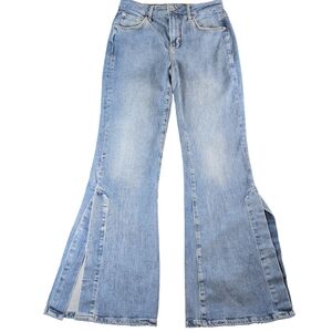 Anthropologie women’s mid‑rise bootcut‑flare jeans